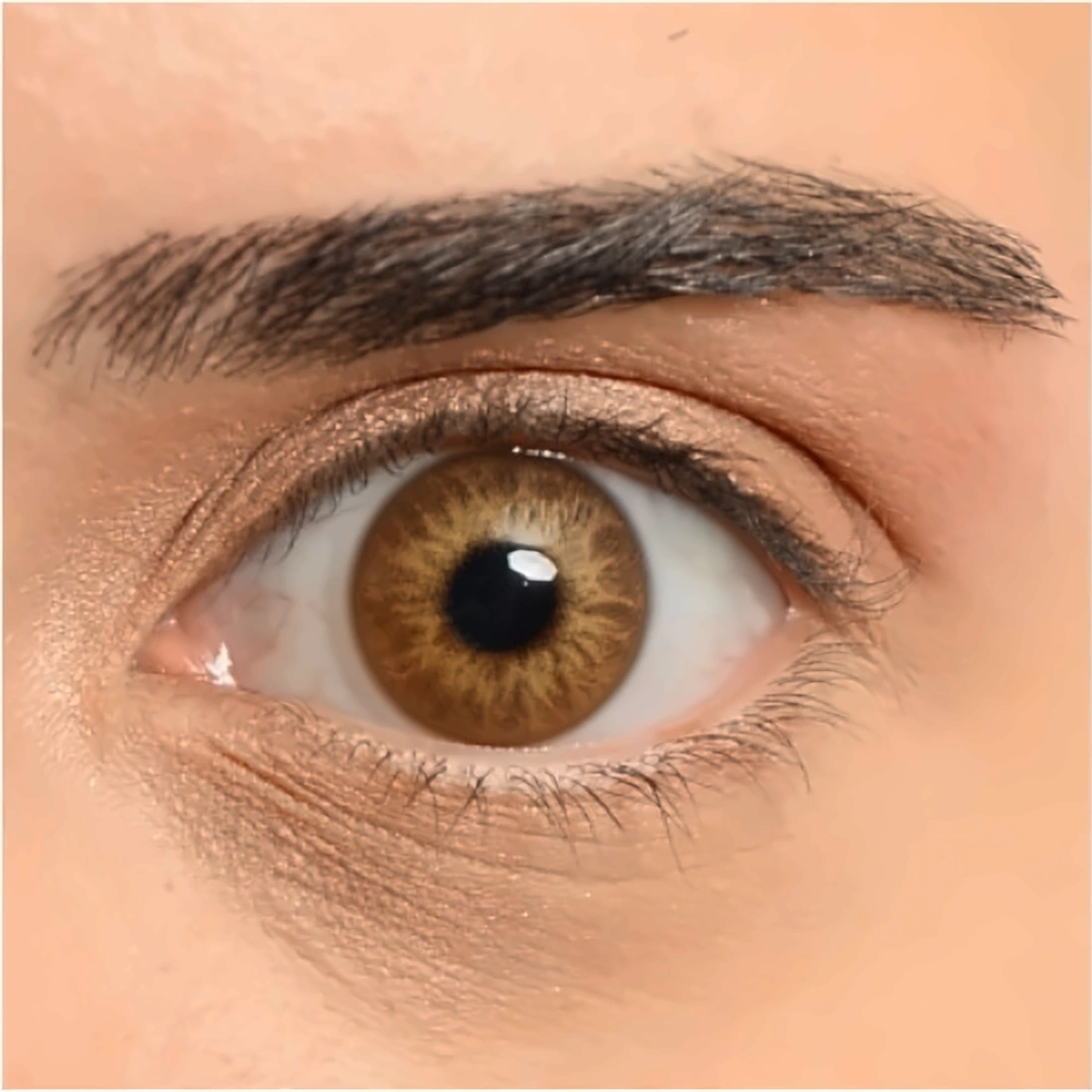 Leo Series β green and brown lens colour study β Leo Brown